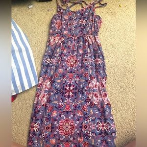 Floral colorful dress